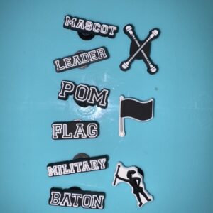 Majorettes Croc Charms