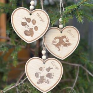<strong>Personalised Pet Paw & Nose Print Keepsake</strong>