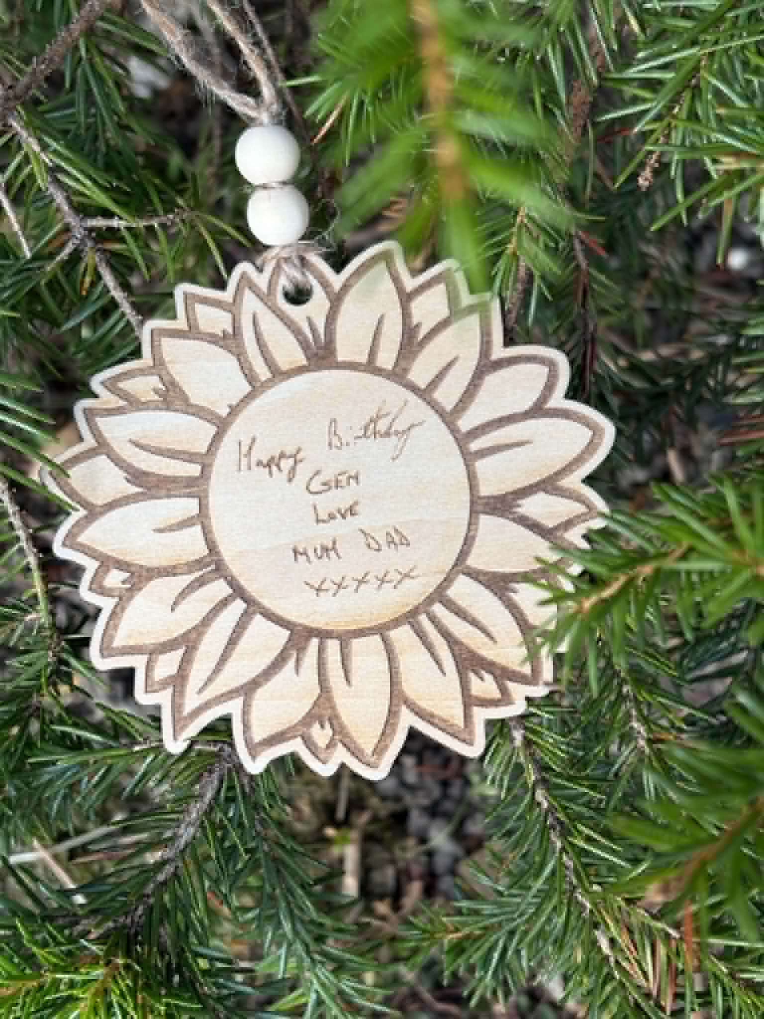 Personalised Handwriting Keepsake